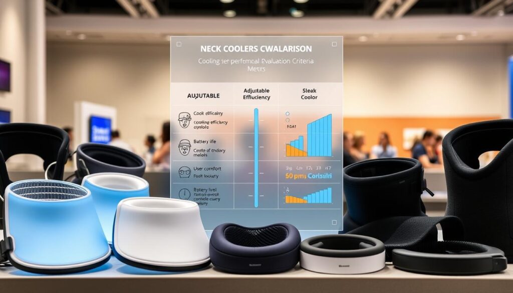 冷却性能を比較するネッククーラーの評価基準 冷却性能を比較するネッククーラーの評価基準