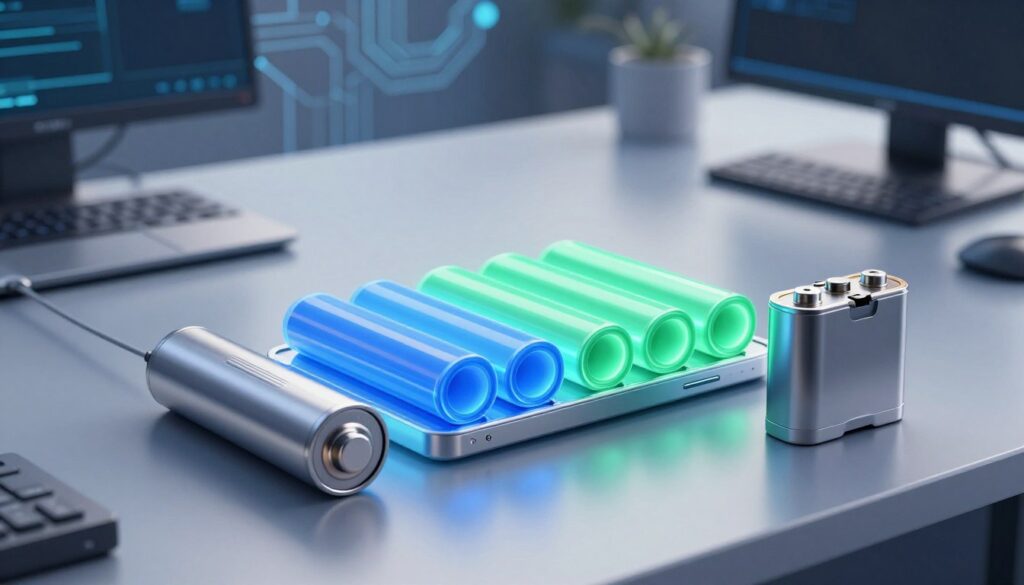 準個体電池の安全性と軽量モバイルバッテリーの比較